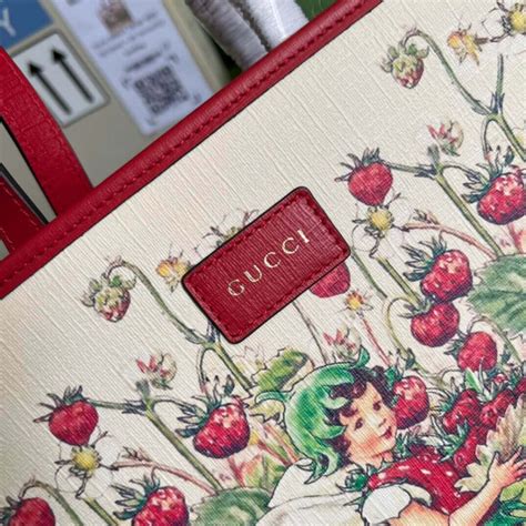 strawberry fairy gucci bag|gucci strawberry handbags.